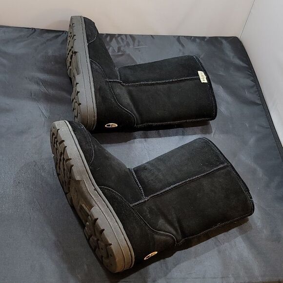 BEARPAW WOMEN'S CLASSIC WINTER SLIP ON BOOTS, LIGHTWEIGHT SUEDE BOOTS - Picture 10 of 16